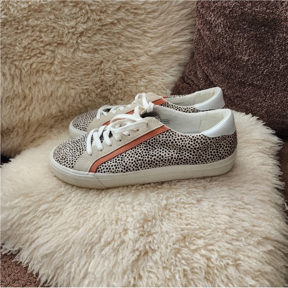 Madewell Low-Top Sidewalk Sneakers in spotted Calf Hair - Picture 3 of 8